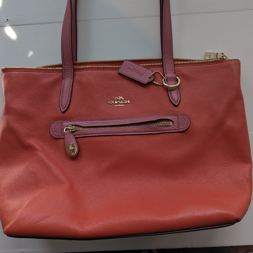 Authentic Coach Taylor Leather Tote Bag style 58568
